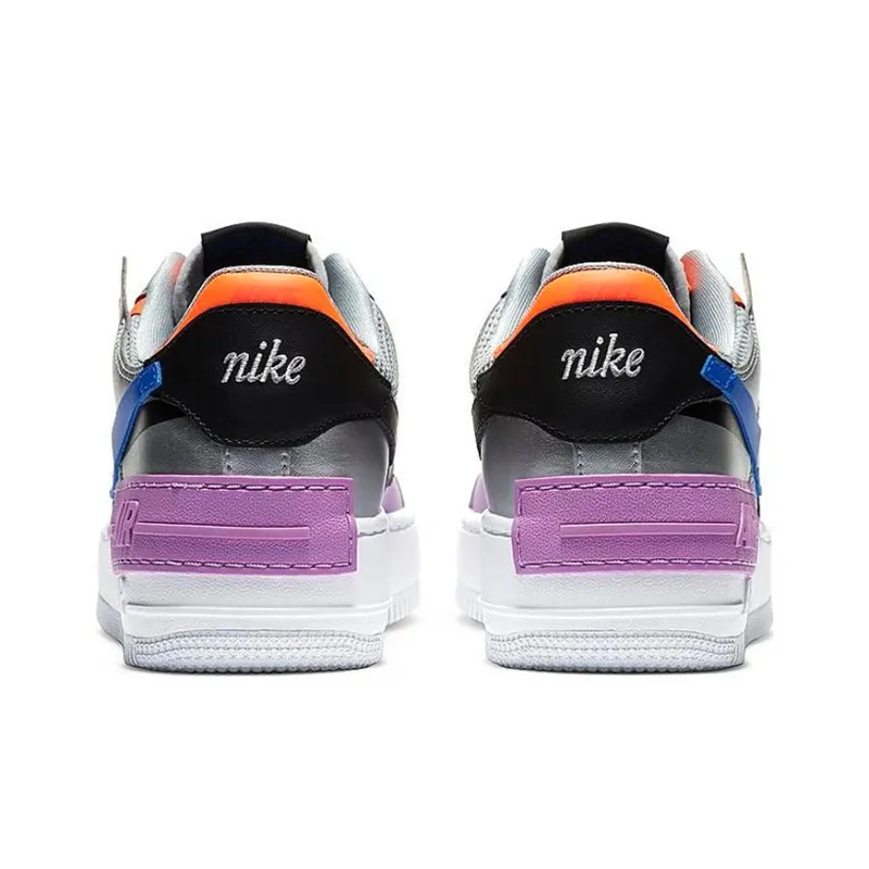 Nike Air Force 1 Low Shadow Metallic Silver Women's-4