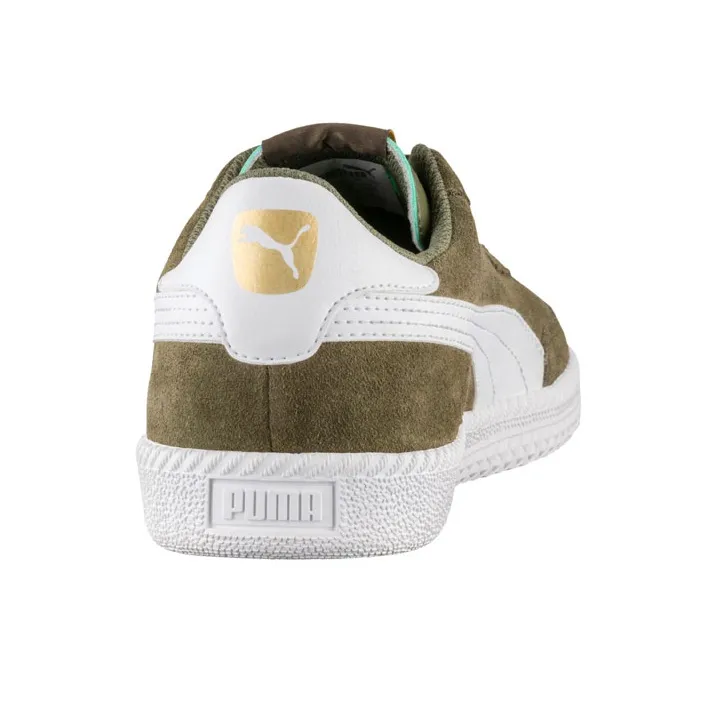 PUMA Astro Cup Skateboard Shoes Men Low-Top Army Green-3