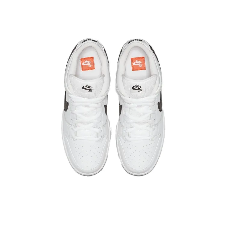Nike Sb Dunk Low Orange Label White Black 2019-3