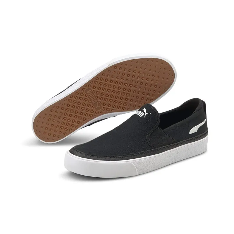 PUMA Bari Z Slipon Casual Shoes Black/White-2