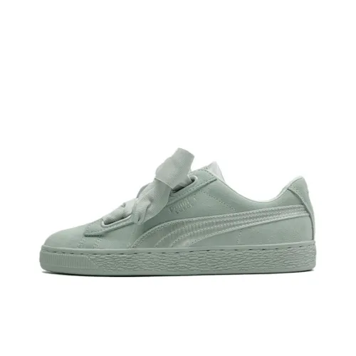 PUMA Suede Heart Ep Blue Flo Sneakers Green Women's