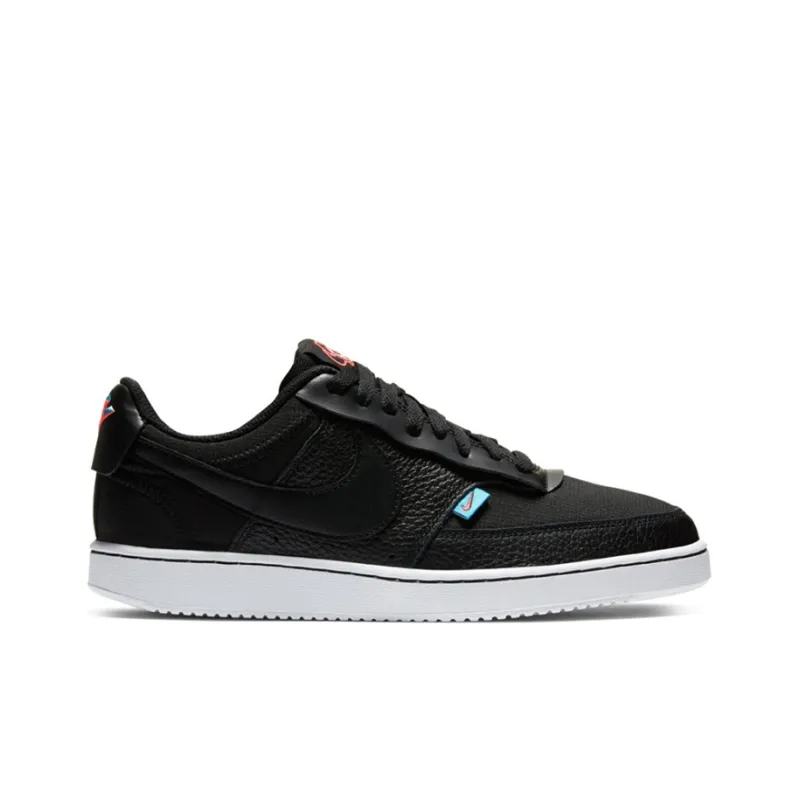 Nike Court Vision Low Premium 'Black' Women's-1