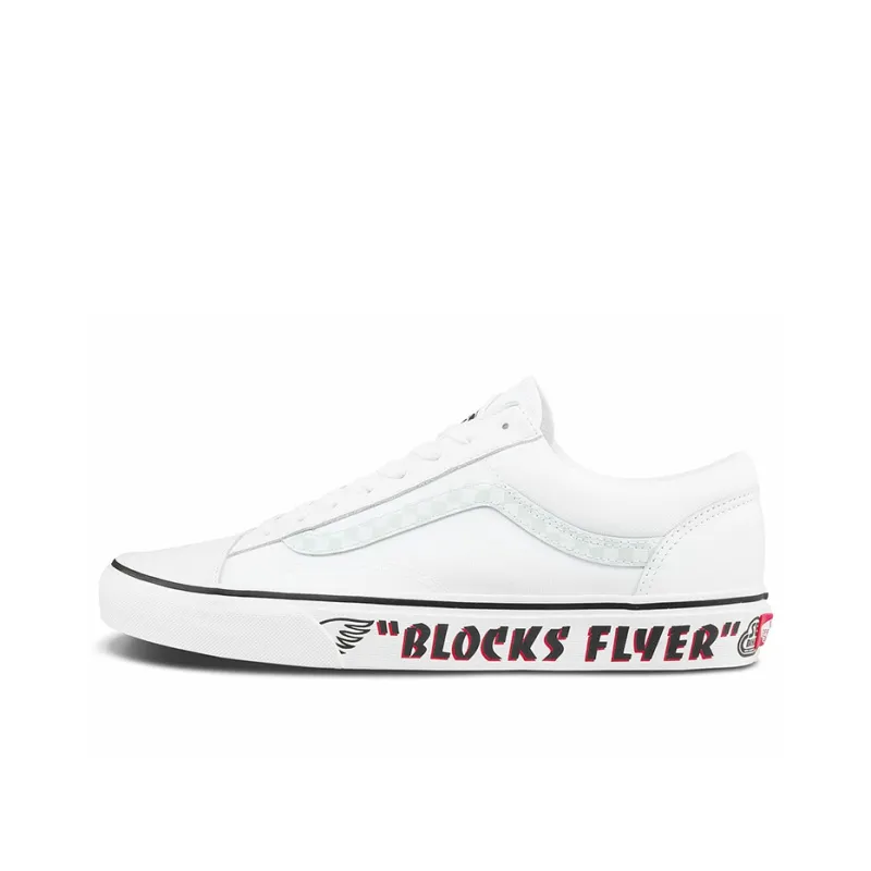 Vans Style 36 Se Bikes Blocks Flyer White Reflective-0