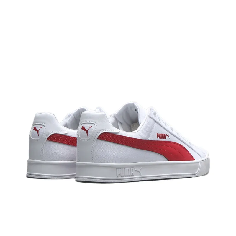 PUMA Smash Vulc Canvas 'White American Beauty'-3
