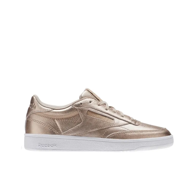 Reebok Club C 85 Melted Metal Pearl Metallic Women's-1