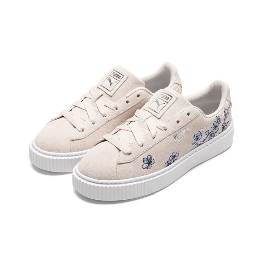 Puma suede platform floral women's hotsell