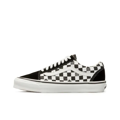 Vans Old Skool Skateboard Shoes Unisex Low-Top Black/White Checkered