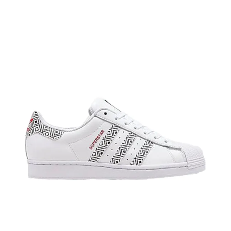 Adidas Originals Superstar 'White Black Red'-1