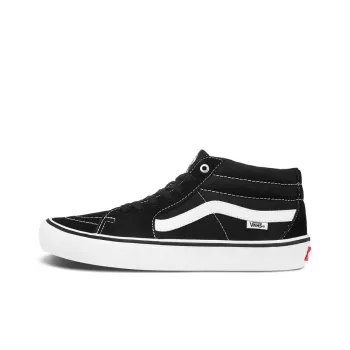 Sk8 Vans Mid Pro 'Black White'