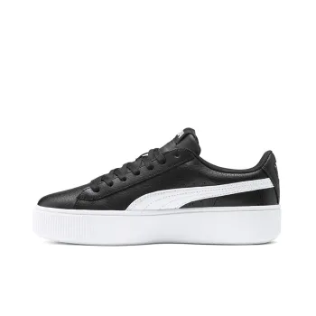 PUMA Vikky Stacked Casual Board Shoes Black/White Women's