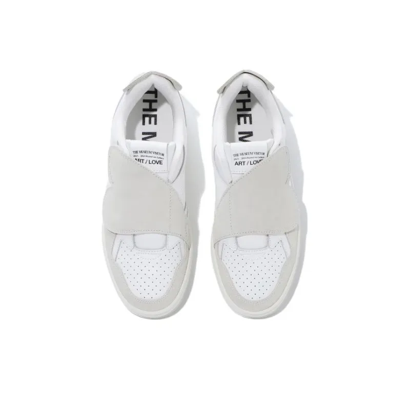 FILA THE MUSEUM VISITOR Cushioning Low-Top Skateboard Shoes Unisex White-3