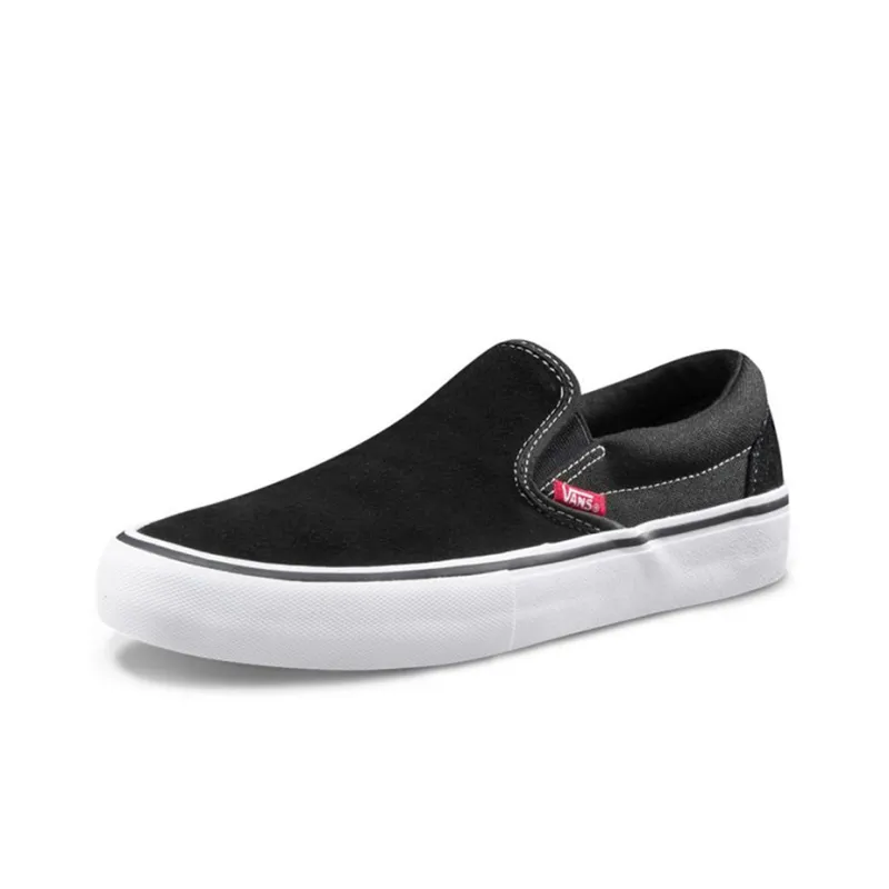 Vans Slip On Pro Black White Gum-1