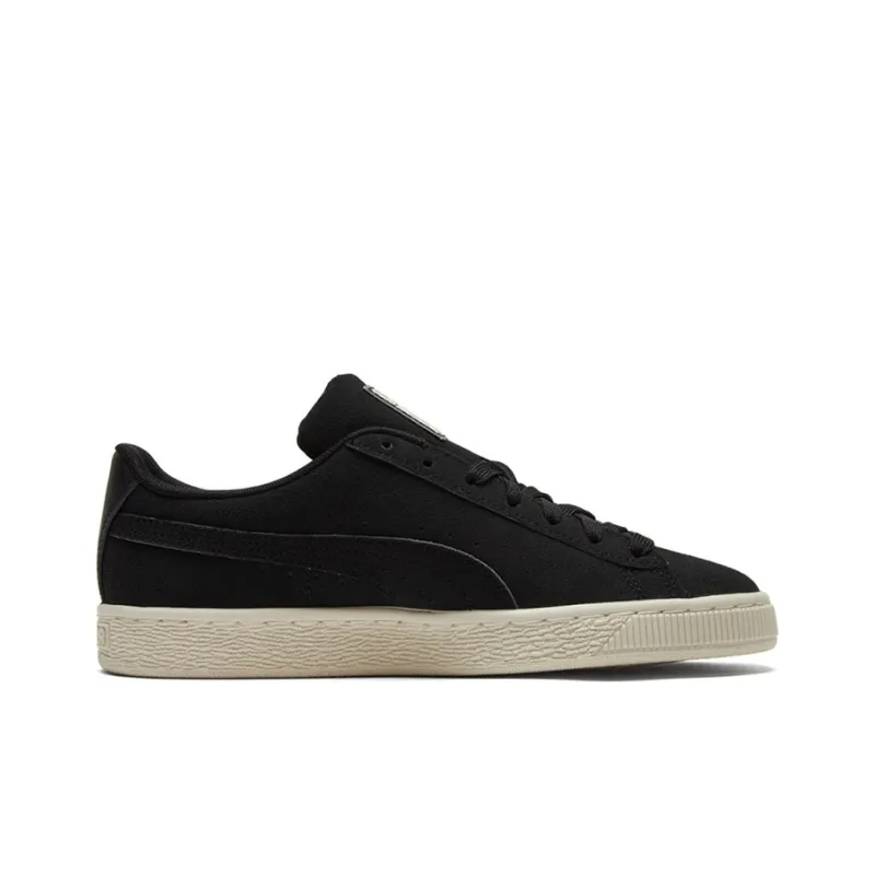 PUMA Unisex Suede Classic Low Top Sneakers Black-1
