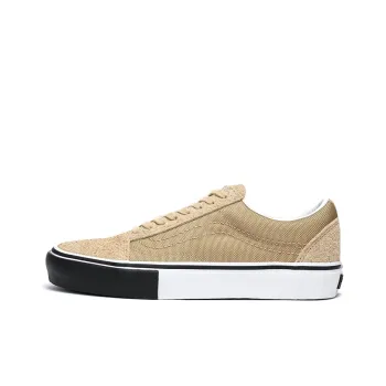 HAVEN x Vans Old Skool Vault Lvt L Anti Slip Wear Resistant Low Top Skateboard Shoes Unisex Brown