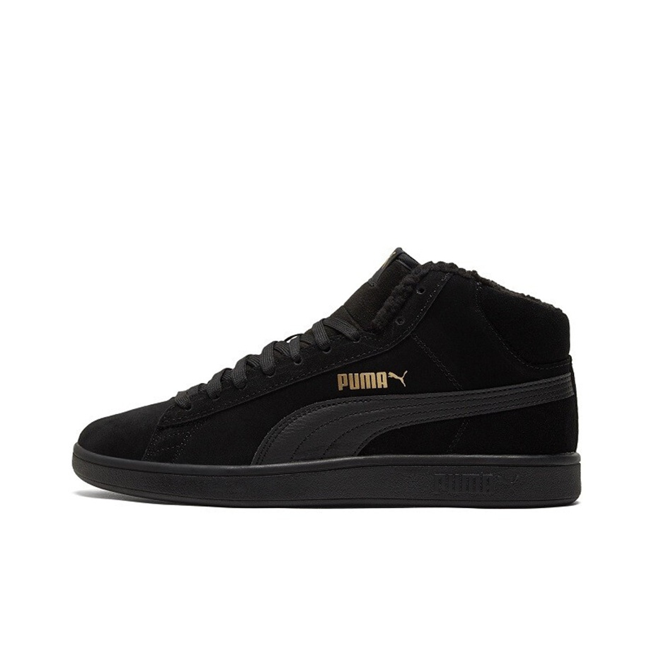 puma black team gold