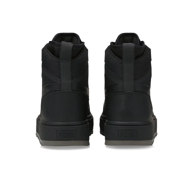 PUMA Unisex Suede Mid Wtr Mid Top Sneakers Black-3