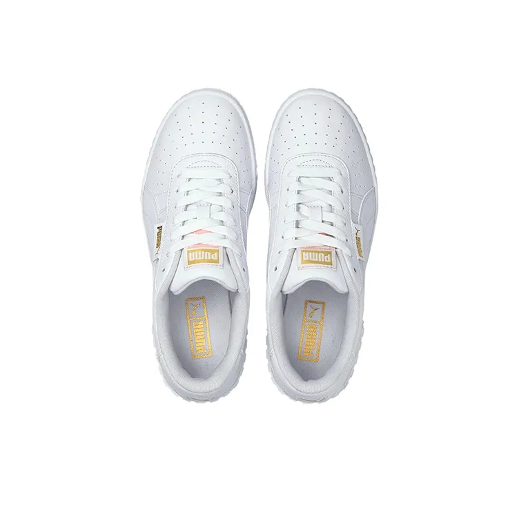 PUMA Cali Wedge 'White Apricot Blush' Women's-2