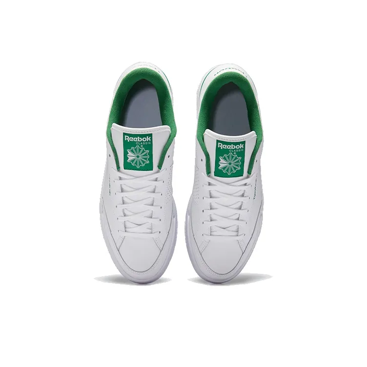 Reebok Ad Court Classic Casual Skate Shoes Green White-4