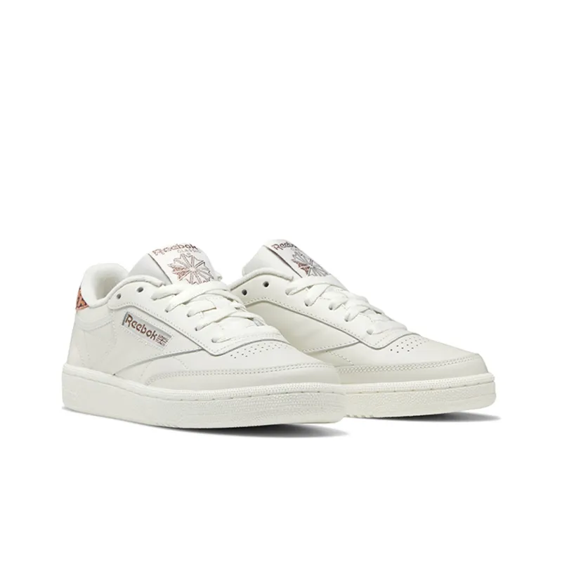 Reebok Women's Club C 85 'Cheetah Print Chalk' Women's-3