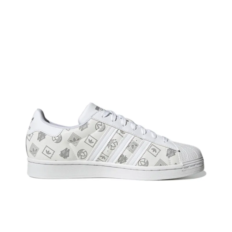 Adidas Superstar Sneakers SilverGray-1