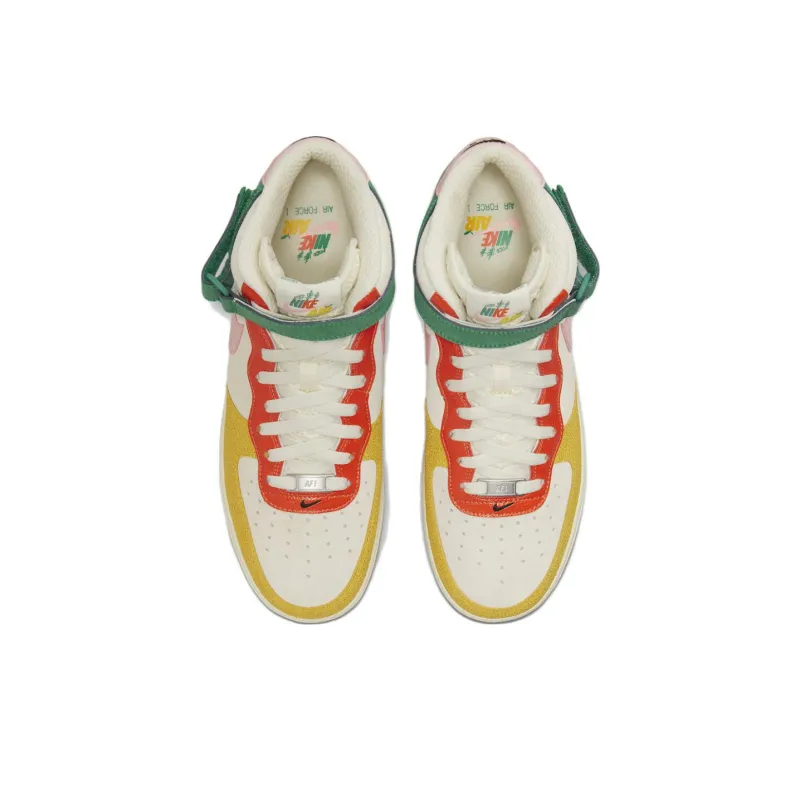 Nike Air Force 1 Mid Nh Vivid Sulfur Rush Orange-3