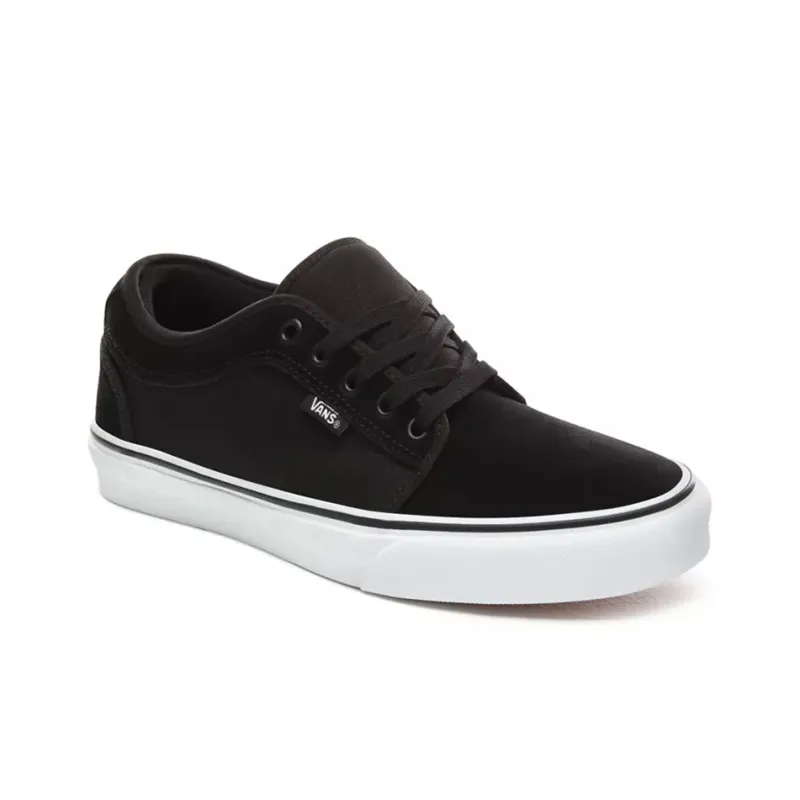 Vans Chukka Low Black True White-2