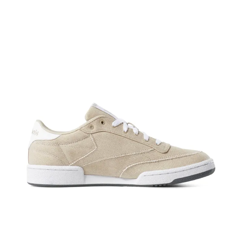 Reebok Club C Skateboard Shoes Men Low-Top Milk Tea Brown-1