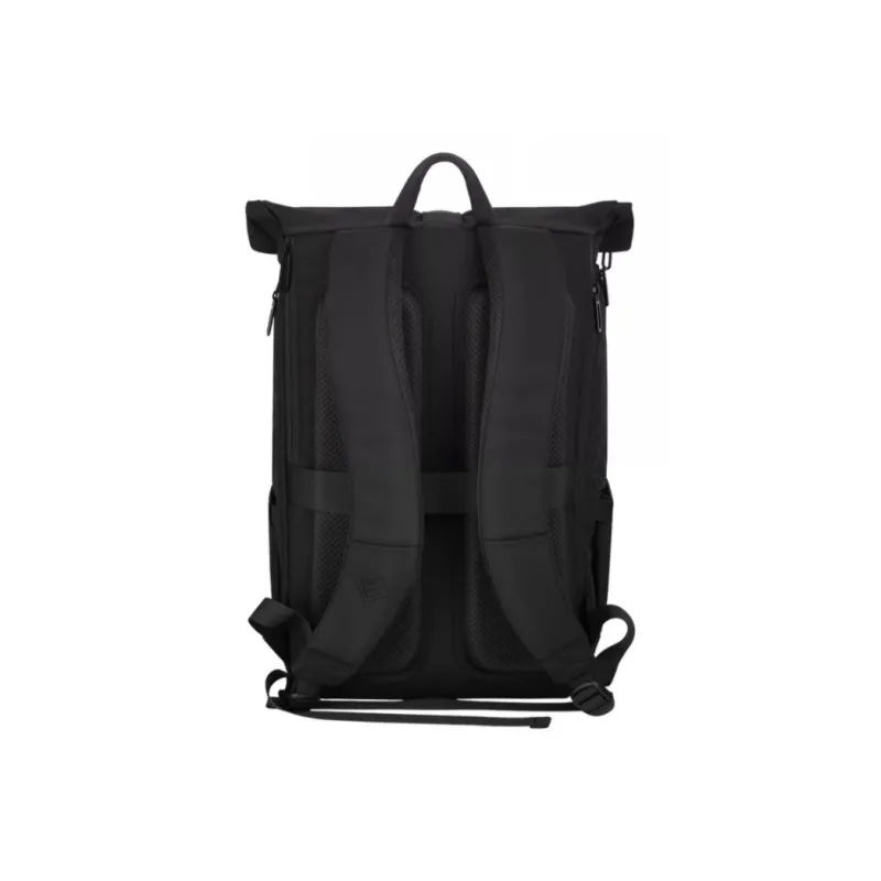 SUBURBIA Polyester Laptop Backpack Large Size Unisex Black/Gray-2