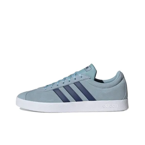 Adidas Neo VL Court 2.0 Skateboard Shoes Women's Low-Top Blue/White