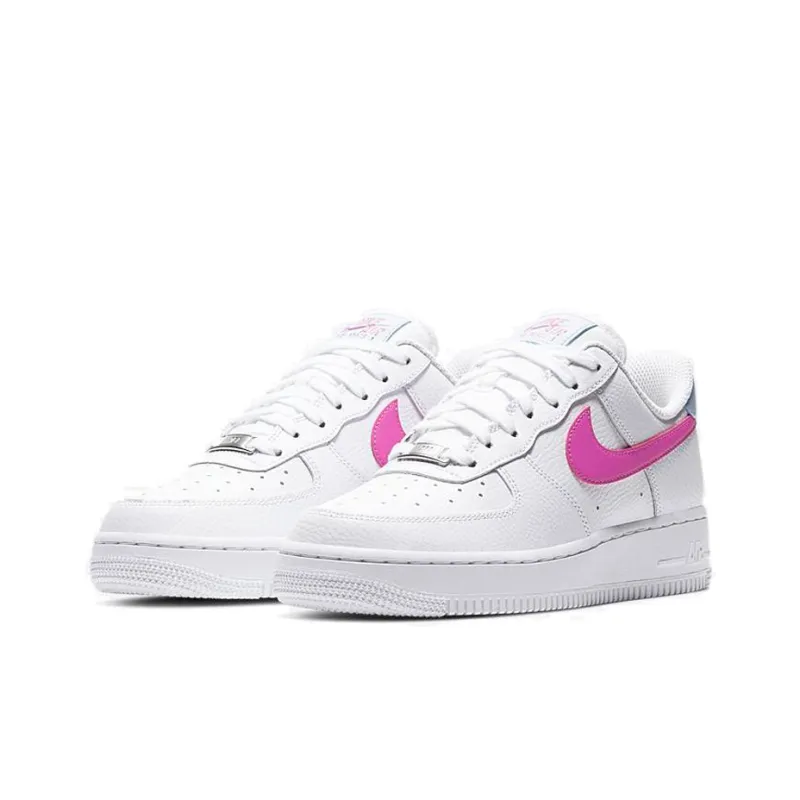 Nike Air Force 1 Low '07 White Fire Pink Women's-2