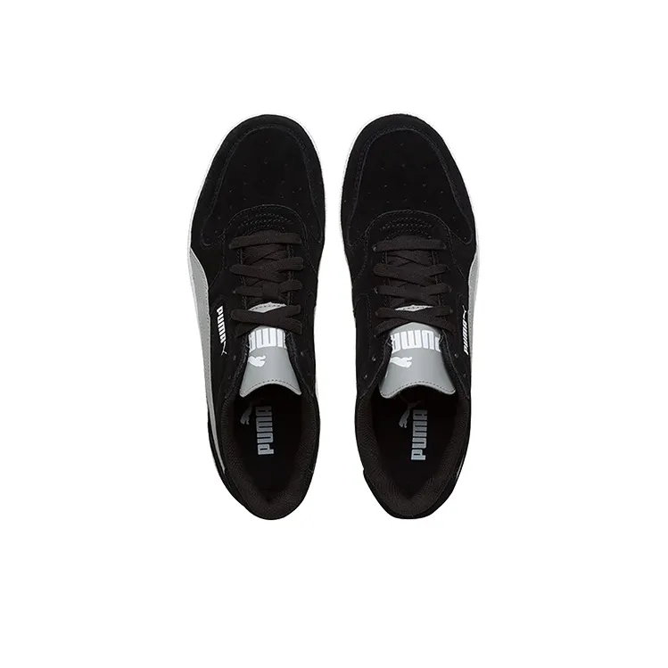 PUMA Icra Trainer Sd Black/Grey/White Low Casual Board Shoes-3