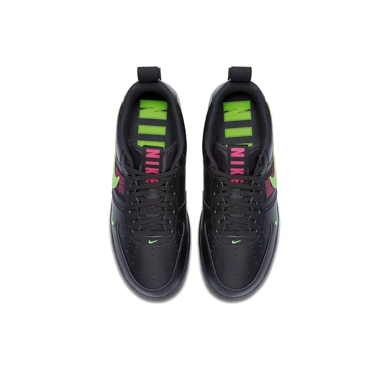 Nike Air Force 1 Low Utility Black Hyper Pink Scream Green-3