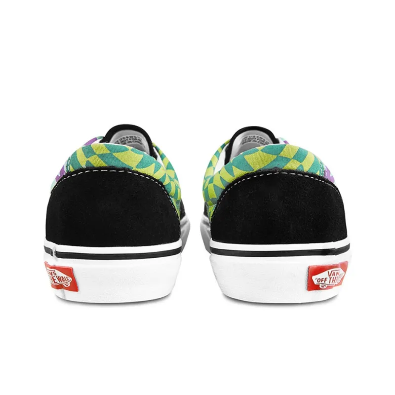 Vans Era Checkerboard Black/Multi Color-4