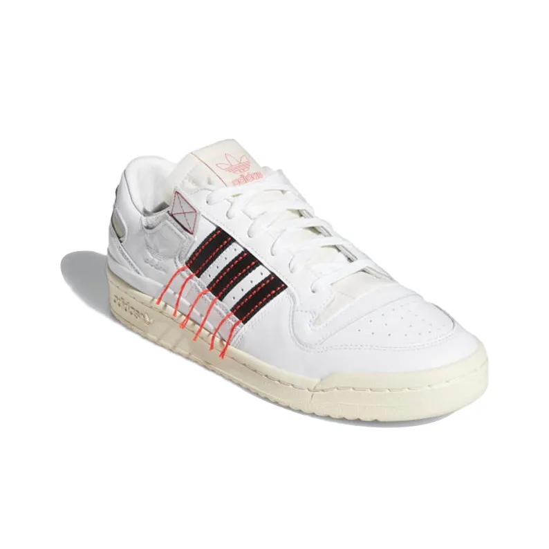 Adidas Forum 84 Low Premium 'White Easy Yellow'-2