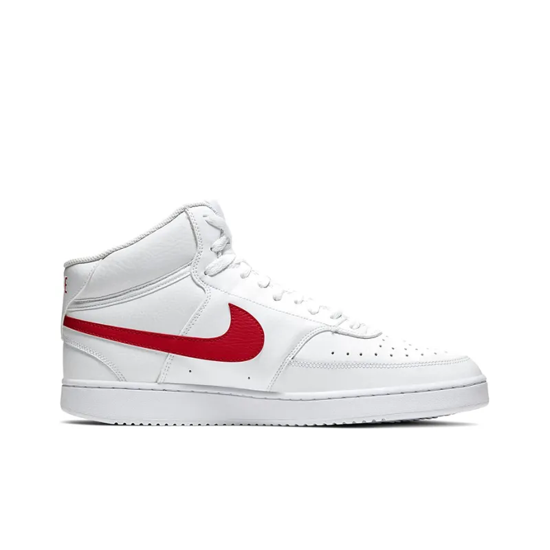 Nike Court Vision Mid White/Red-1