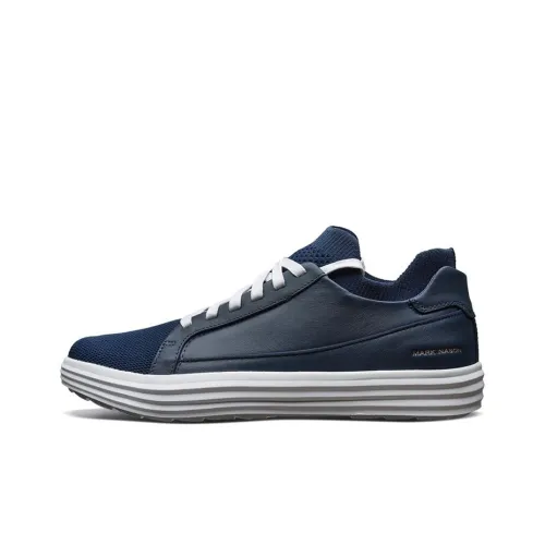 Skechers Shogun Skateboard Shoes Men Low-Top Blue/White