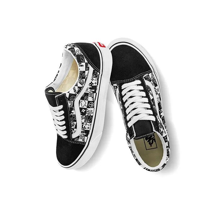 Vans Old Skool Doodle Checkerboard-3