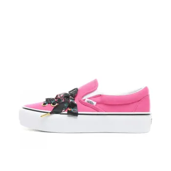 Slip On Classic Vans 'Oversized Lace Carmine Rose' Women's