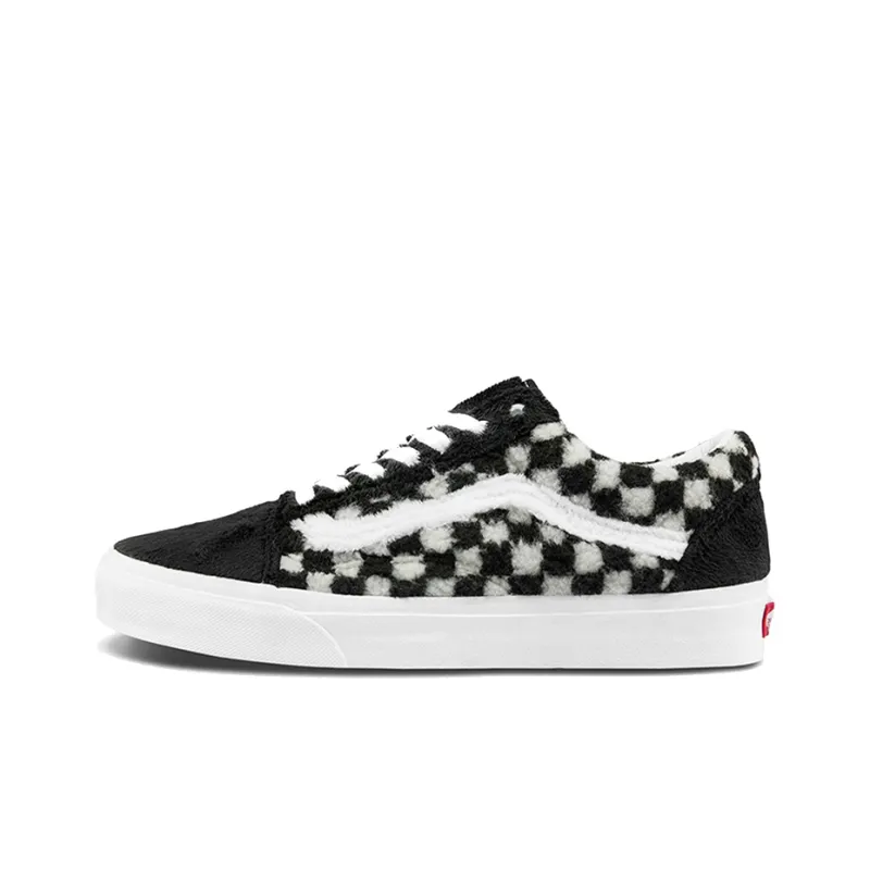 Old Skool Vans 'Sherpa Checkerboard Black'-0
