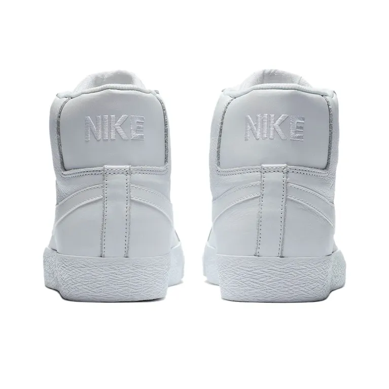 Nike Sb Zoom Blazer Mid Triple White-4