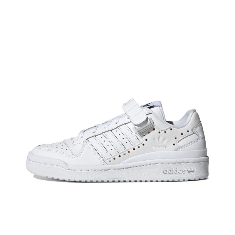 Swarovski X Adidas Forum Low White Black Women's-0