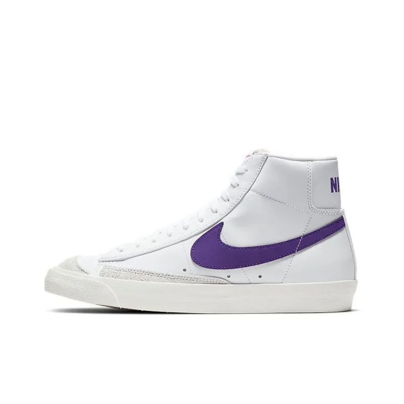 Nike Blazer Mid 77 Vintage White Voltage Purple-0