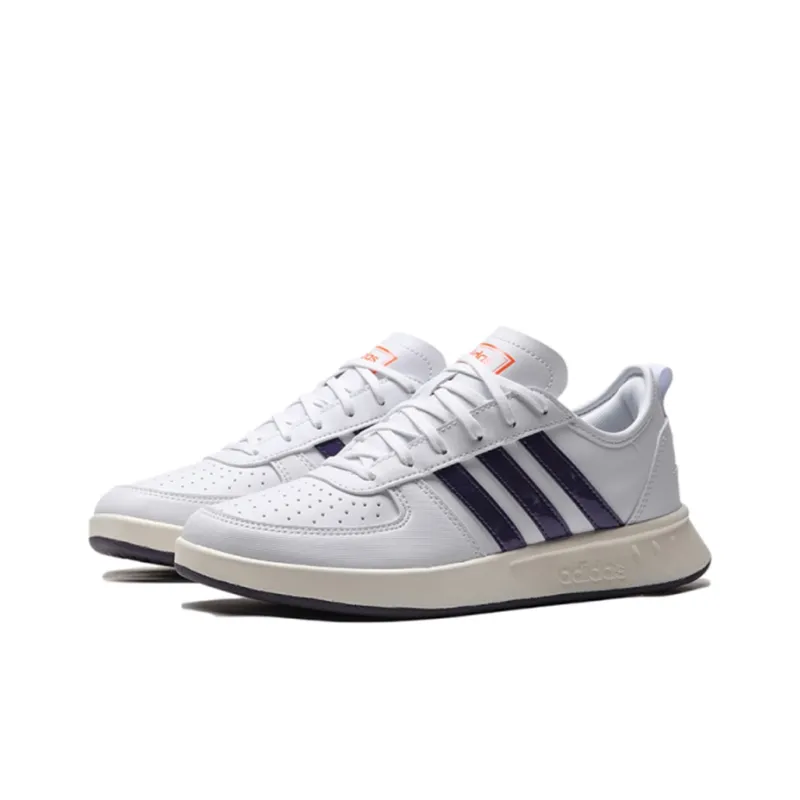 Adidas Neo Court80s Sneakers White/Purple Women's-2