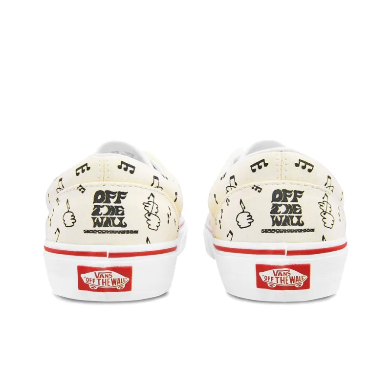 Vans Era Beige Graffiti Unisex Cream-4
