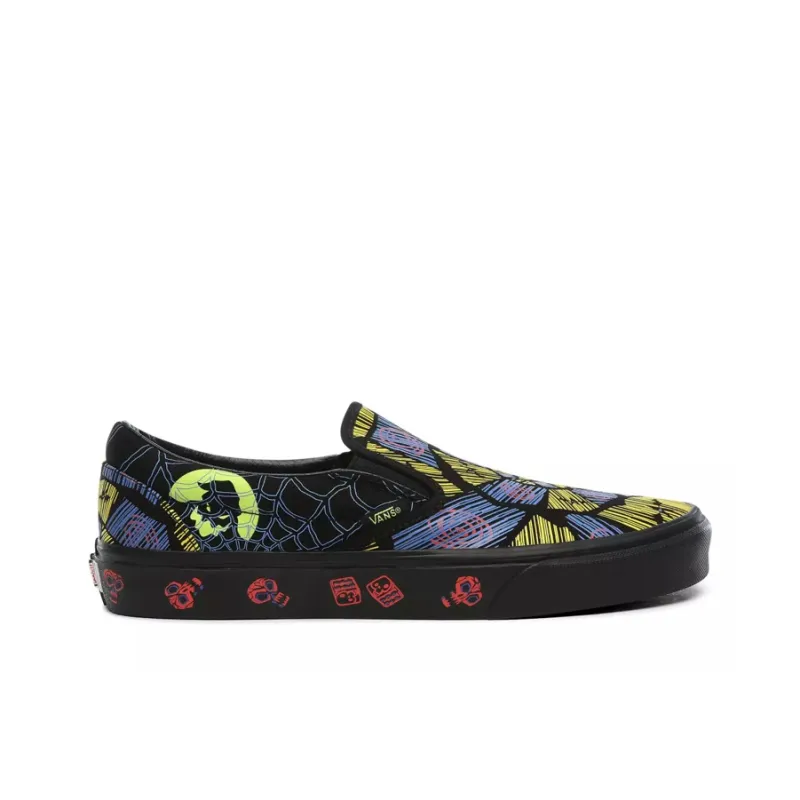 Vans Classic Slip On The Nightmare Before Christmas Oogie Boogie-1