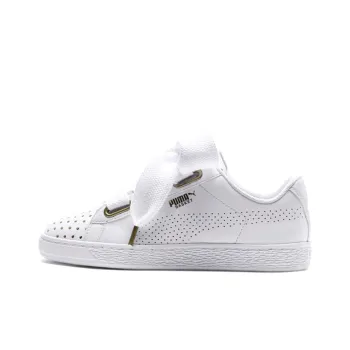 PUMA Basket Heart Ath Lux White Women's