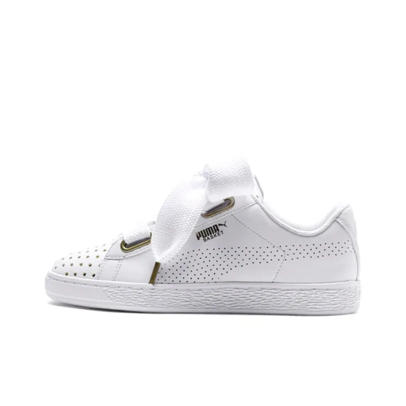 PUMA Basket Heart Ath Lux White Women's-0
