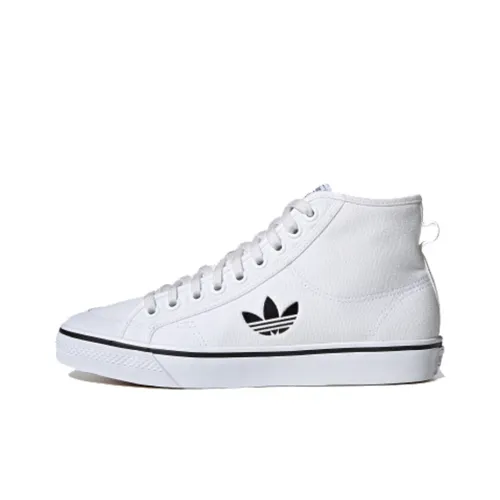 Adidas Nizza Hi Cloud White Black