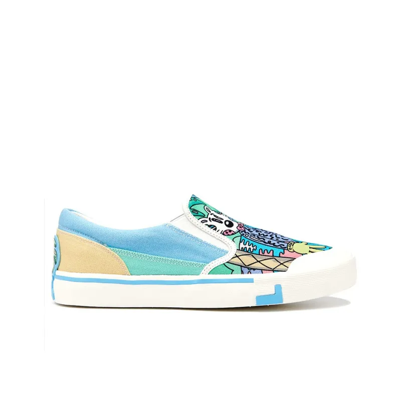 LINING Boogle X Steven Harrington Shoes 'Blue'-1