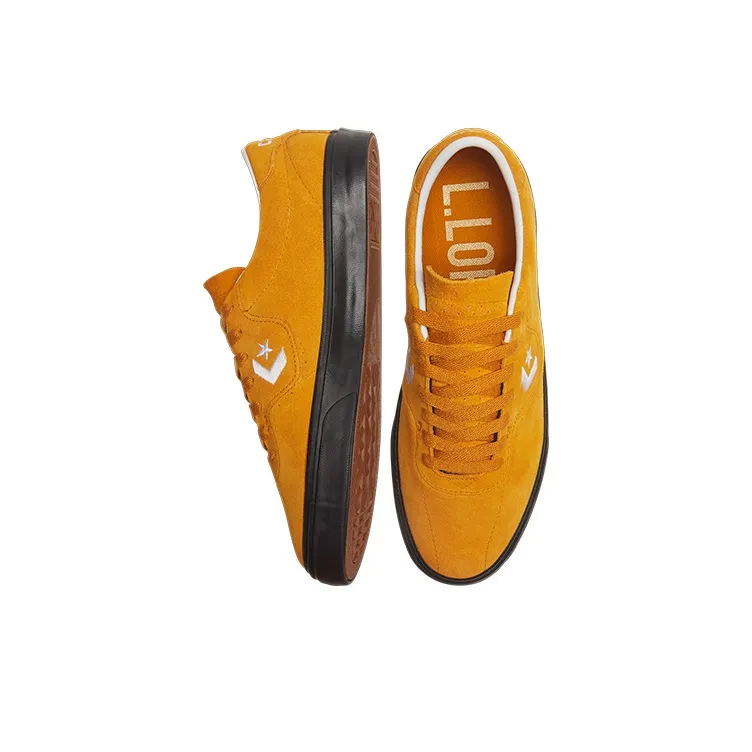 Converse Louie Lopez Pro Mono Classic Suede Saffron Yellow-4